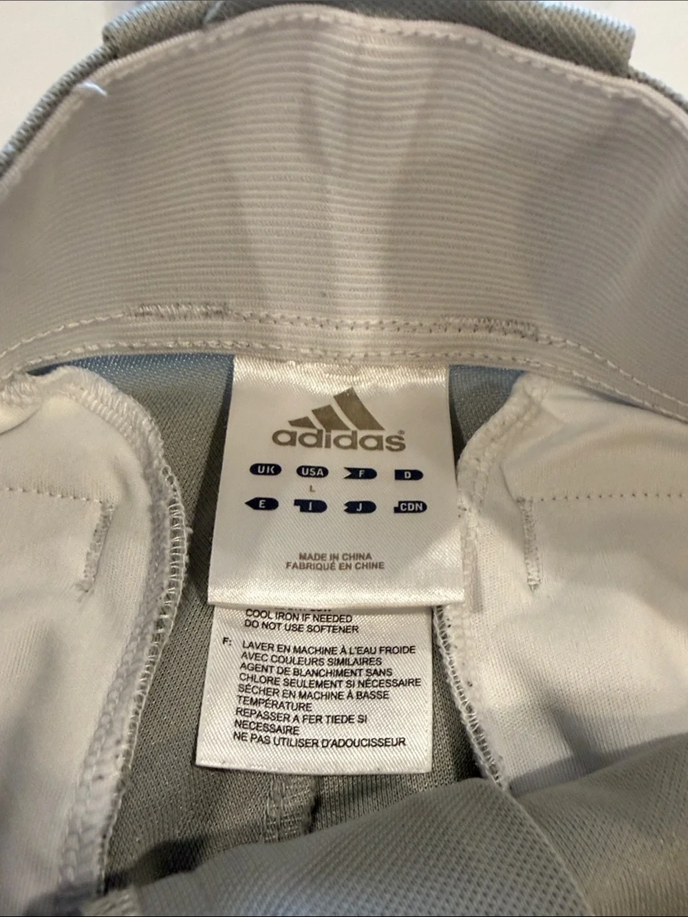 Adidas baseball pants Aeroready light gray youth large Athletic Pants